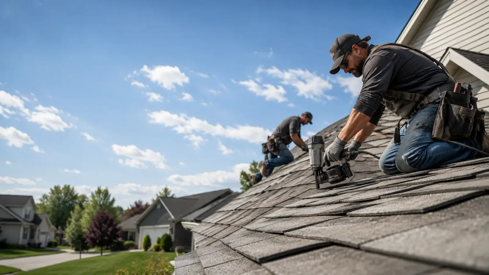 Storm Damage Roof Repair in New Memphis, IL near me